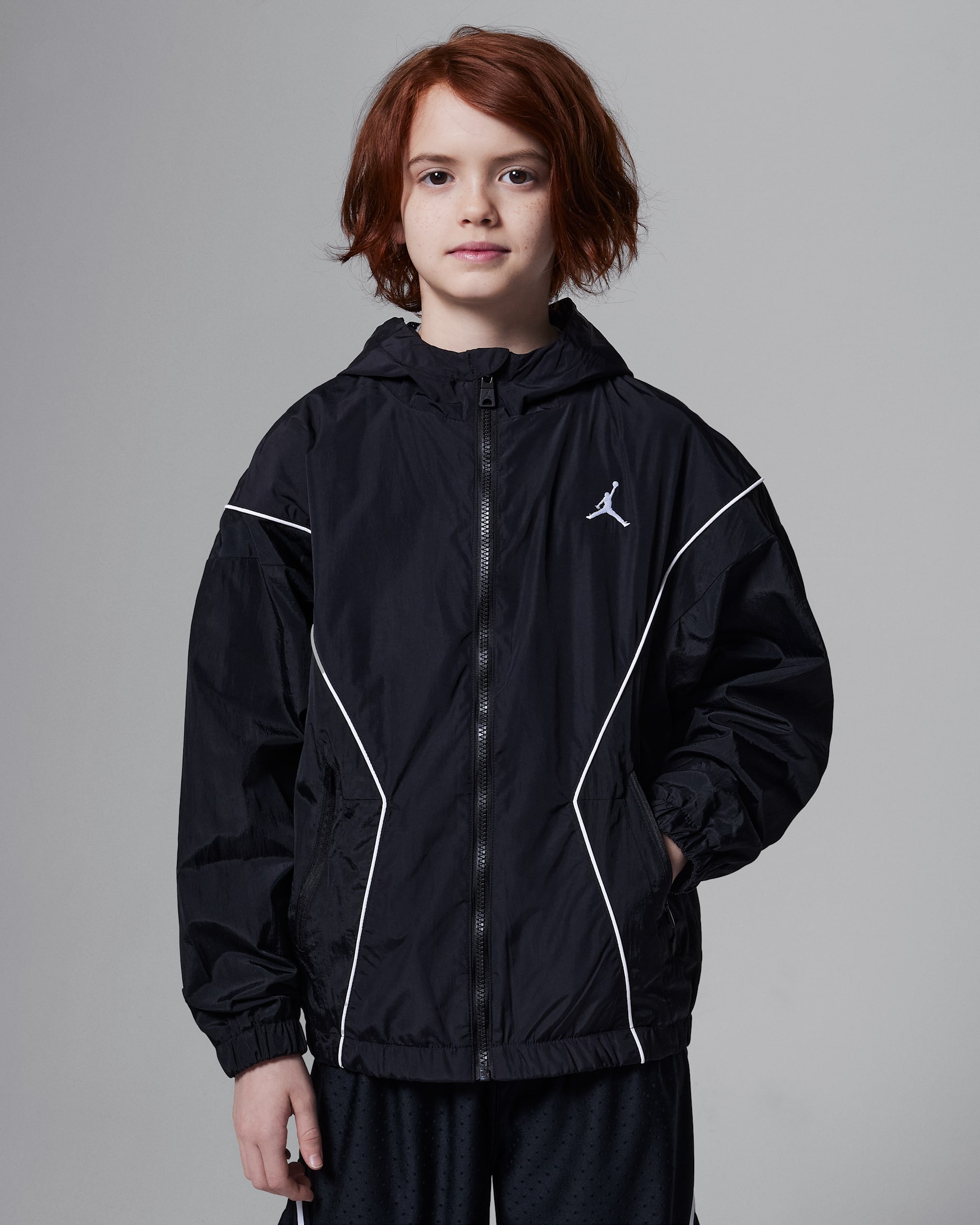 Jordan Big Kids' Essential Draft Jacket. Nike JP